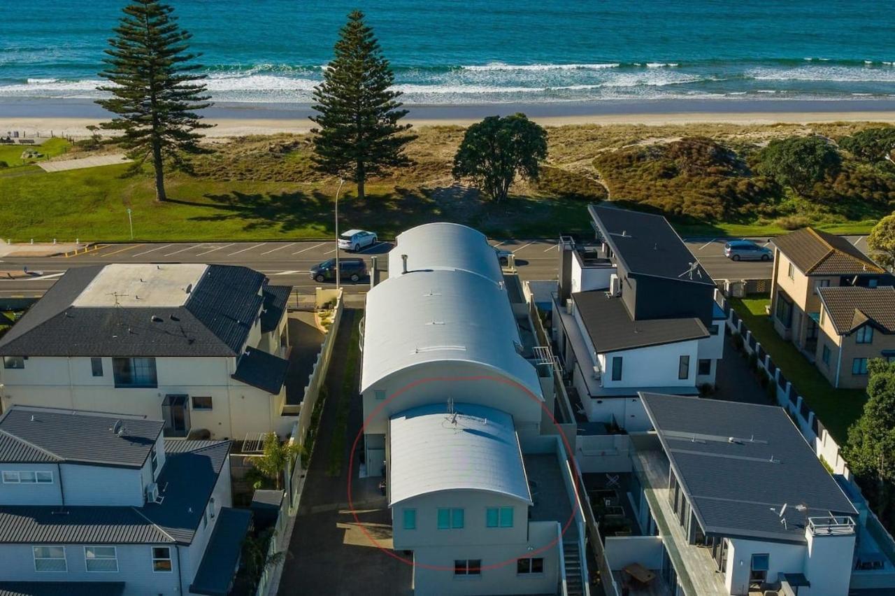 Modern Marine Parade Apartment Mount Maunganui Bagian luar foto