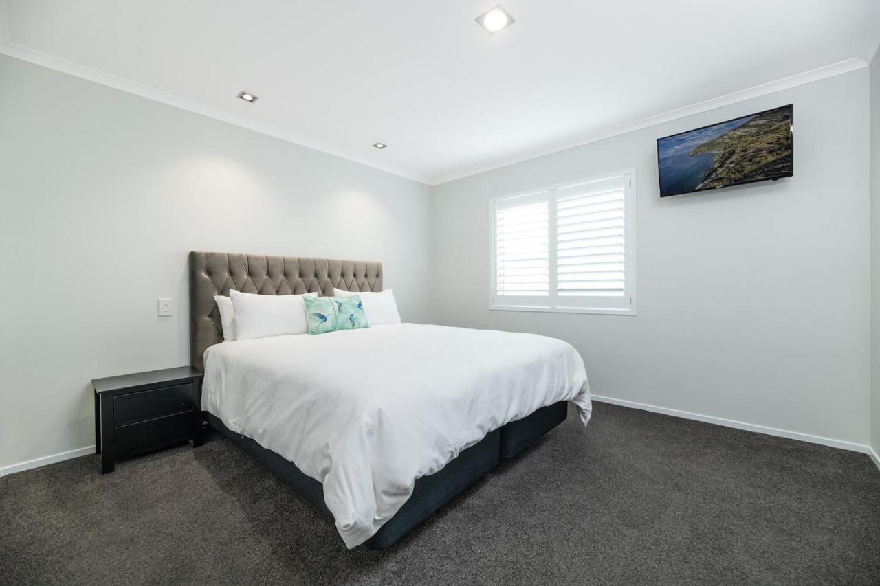 Modern Marine Parade Apartment Mount Maunganui Bagian luar foto