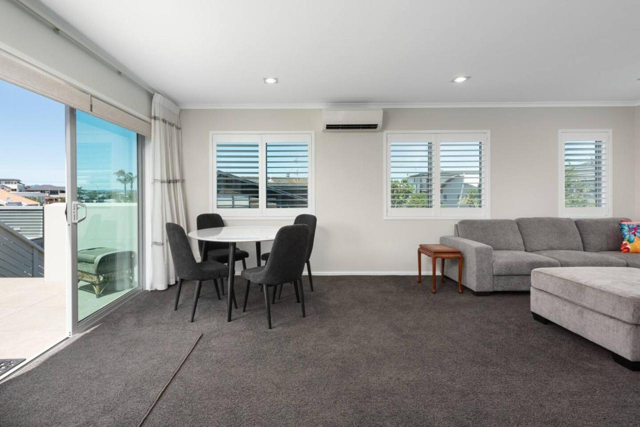 Modern Marine Parade Apartment Mount Maunganui Bagian luar foto